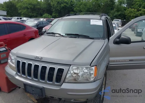 2001 Jeep Grand Cherokee Limited from USA, damaged, VIN 1J4GW58N21C655426